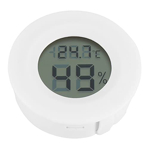 GOWENIC Digital LCD Temperature Humidity Meter, Thermometer Hygrometer, Reptile Pet Gauge with Probe, Digital Hygrometer for Terrarium