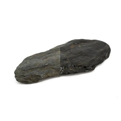 Aquarium Stone Stream Turtle Platform Natural Slate 3-9 inches Turtle Tank Rocks for Aquarium Decoration and Amphibian habitat-20lb - size: 20lb(3-9inch)