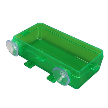 Reptile Water Bowl, Chameleon Feeder Reptile Feeding Feeder Suction Cup Feeder Reptile Feeding Dish Reptile Feeding Food Water Bowl for Gecko Lizard (Large Size 26inch)