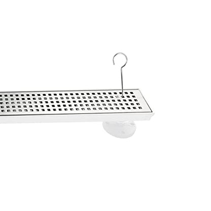 Neodrain 2 PCS Shower Drain Lifting Hook, Drain Key remove, 304 stainless steel Shower Drain Grate Puller for Drain Grate Daily Clean