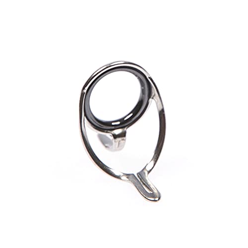 Fly Rod Guides Set Fly Fishing Guide Line Hard Snake Ring Hook Keeper Fishing Rod Guide Tip Repair Kit