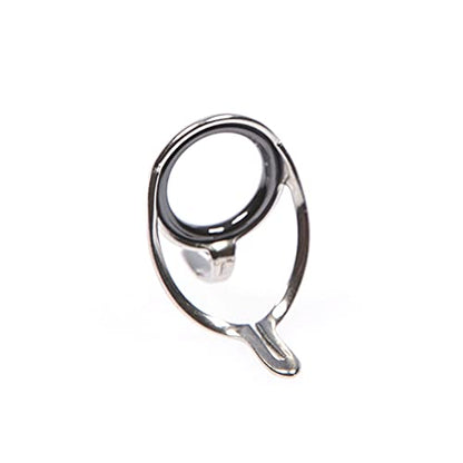 Fly Rod Guides Set Fly Fishing Guide Line Hard Snake Ring Hook Keeper Fishing Rod Guide Tip Repair Kit