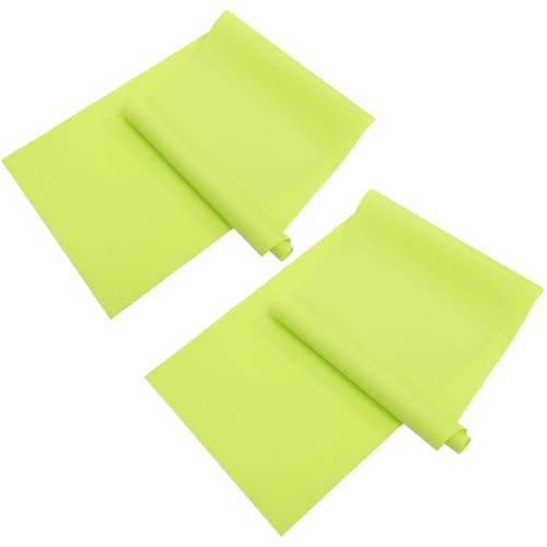 2pcs Reptile Carpet Terrarium Liner Mat Waterproof and Oil-Resistant Floor Bedding for 40-45 Gallon Tanks, Cuttable and Washable Green Mat for Bearded Dragon, Gecko, and Lizard