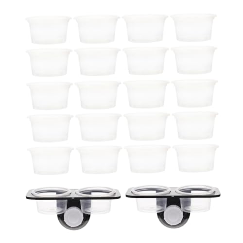 Reptile Feeding Ledge and Water Feeder Accessories for Gecko Tank Snake Lizard