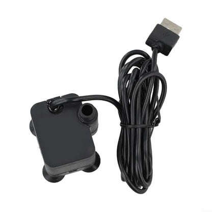 Ultra-Quiet USB Submersible Water Pump DC 5V 3W for mini Fountain Pump For Aquarium Fish Tank Hydroponics Small Pond Water Circulation With Suction Cups Power Cord