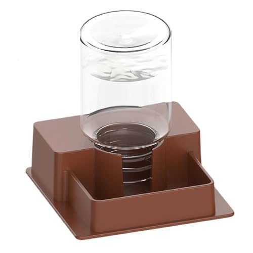 Genérico Reptile Water Dish,Automatic Anti-Leak | Automatic Water Dispenser for Turtle - Home Indoor Garden Patio Backyard Tank Aquarium Gecko Snake Bearded Dragon - color: L