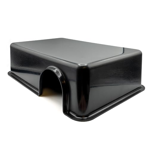 Pangea Reptile Hide Box (F - X-Large 16.25"x11"x4.5") - Fits Most Cages 2'x4' and up, Usable as Snake Tank Accessories, Good for Ball Python, Boas, Kingsnake - size: F- X-Large