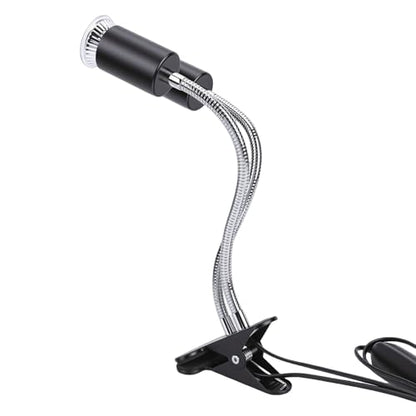 Focket Timed Reptile Heat Lamp, Dual Head 360 Degree Gooseneck Tank Heater, Reptile Lamp with 2 4 8 Hour Timer UVA UVB Bulbs for Tortoise Bearded Dragon Lizards (US Plug)