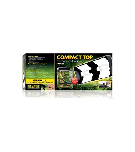 Exo Terra Compact Incandescent Fixture for PT2605/PT2607 - 45 cm,Black - size: 45 cm