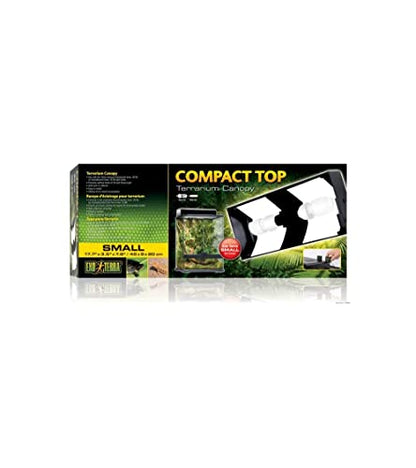 Exo Terra Compact Incandescent Fixture for PT2605/PT2607 - 45 cm,Black - size: 45 cm