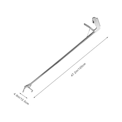 Stainless Steel Snake Tongs Folding Design Capture Clip for Handling of Snakes Gardens Agriculture Outdoors Reptile Grabber Tool