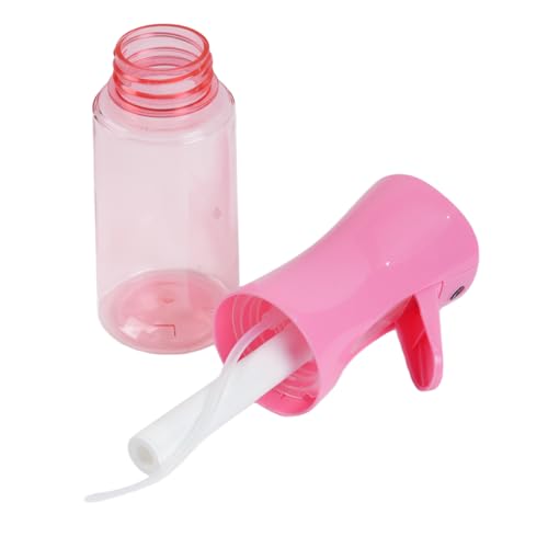 Misto Continuous Spray Bottle with Ultra Fine Mist - 6.8oz/200ml for Hair, Home Cleaning, Salons, Plants, Aromatherapy, and More - Hair Spray Bottle, Barber Accessories (2 Pack) (Rose White) - color: Rose White