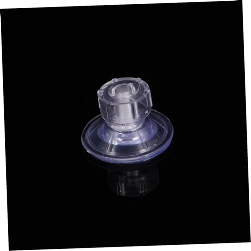 LIOOBO Suction Cup Pet Reptile Feeder Bowl Durable Translucent Water and Food Dish for Lizard Turtle Gecko and Other Reptiles Space Saving Wall Mount Design