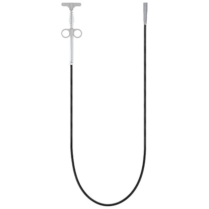 HARFINGTON Flexible Grabber Claw Pick Up Tool 35 Inch 4 Claws Stainless Steel Sewer Cleaning Hook Unclog Sink Sewer Hair Drain Cleaner Tool Sink Unclogger for Toilet Bathtub Sewer Grey - color: Gray, size: 35 Inch