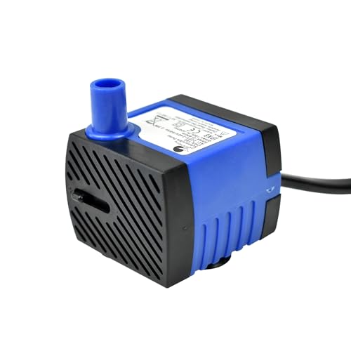 CHANCS AC 110V Water Pump 2.5W 160L/H 42GPH High Lift 1.48ft Small Submersible Pump for humidifiers - color: 2.5w 160l/H