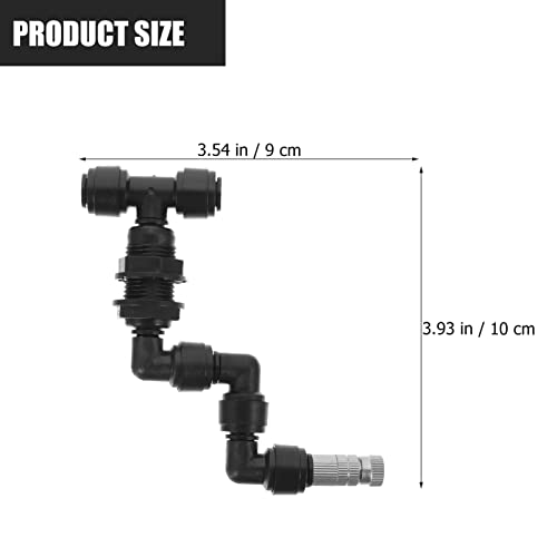 Sprinkler Nozzle for Reptile Tanks Humidity Spray for Moss and Plants Fine Mist for Healthy Habitat