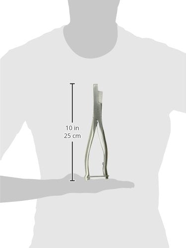 TAMSCO Ear Notcher Small 6-Inch Stainless Steel Heavy Duty Box Joint with Lock - size: 24"