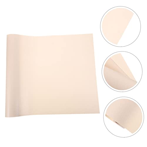 Yardwe Turtle Tank Background Reptile Carpet Snake Bedding Bearded Dragon Tank Mat Non-Slip Eva Liner Terrarium Supplies - color: Beige