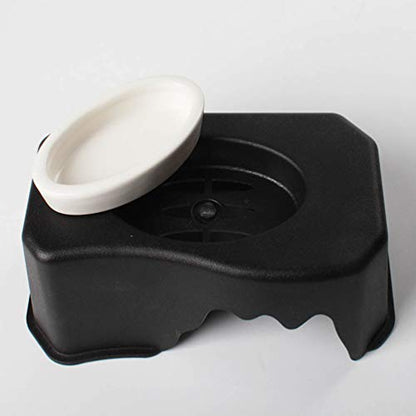 Turtle Water Bowl Reptile Tortoise Food Dish Turtle Bowl Gecko Moist Hide Decked Accessories Snake Hide Pet Supplies Feeder Food Bowl Feeding Box Multifunction Animal Supplies