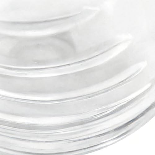 Floating Shrimp Bowl, Aquarium Feeding Tray with Suction Cup, Fish Food Cup Accessory, Reptile and Aquatic Pet Feeder, Tank Tortoise Gecko Bearded Dragon Betta Turtle Shrimp Crab Frog Snake Spider - size: Large