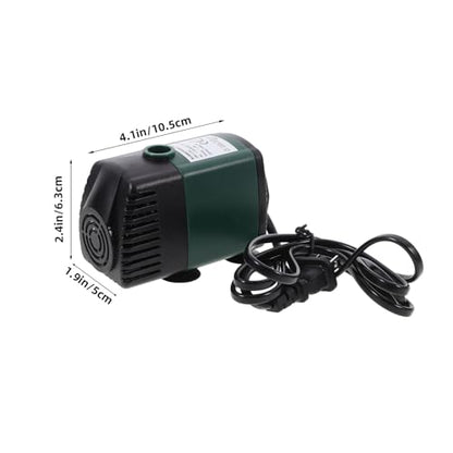 Submersible Fountain Pump Set with 9 Nozzles, Multi-functional Quiet Small Water Pump for Outdoor Garden Ponds and Aquarium Circulation, US Plug Ac110 Voltage