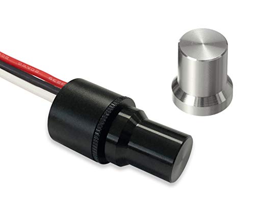 Mini LED Dimmer Knob with Rotary Control Switch - pwm dimming for 12-24V LEDs, Fully Waterproof, dim up to 4.8A at 12V or 2.4A at 24V: car Automotive, Marine, Low Voltage Under Cabinet Lights - size: Mini