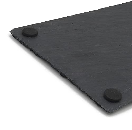 JIH Reptile Basking Platform 11.8 x 5.9 inch, Natural Rock Reptile Food Bowl Tortoise Feeding Dish Habitat Decor - size: 30x15cm