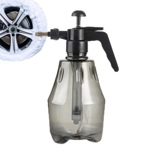Pressure Sprayer - Garden Mist Pump, Fine Spray Bottle, Adjustable Nozzle, Compact Refillable Design, Durable Pot | Indoor Water Mister, House Plant Care Tool, Flower Watering Bottle