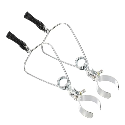 Toddmomy 6pcs Adjustable Reptile Lamp Stand Fixture for Heat Lamps Flexible Clamp Design for Fish Tanks and Aquariums Holder for Reptile Heating Light Installation