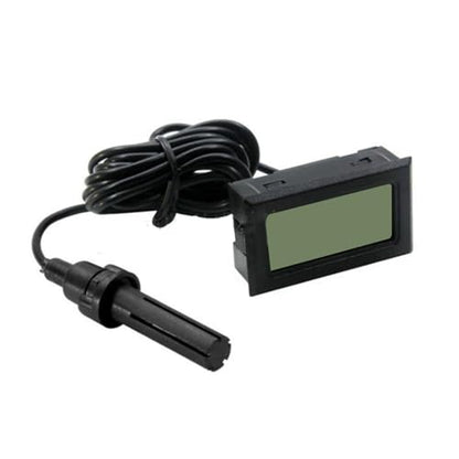 SIXRUN Mini Temperature Humidity Monitor Digital Thermometer Hygrometer with Probe and Backlight LCD Display for Incubator Reptile Plant Terrarium Indoor