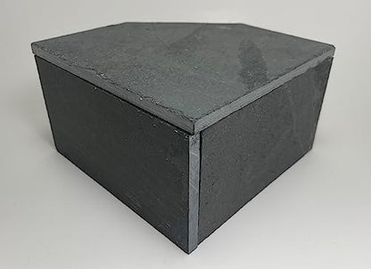 TheFrogHouse Slate Stone Reptile Hide 6x6x3.5 Bottomless Natural Cave Decor