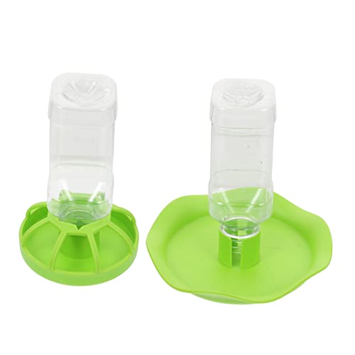 BESPORTBLE 2sets Reptile Feeding Dish Turtle and Lizard Water Bowls Easy to Pet Drinking Trays for Small Reptiles for Terrariums and Habitats