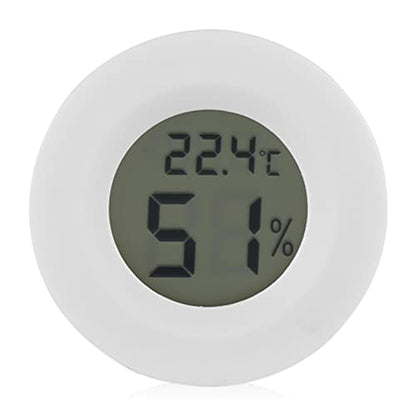 GOWENIC Digital LCD Temperature Humidity Meter, Thermometer Hygrometer, Reptile Pet Gauge with Probe, Digital Hygrometer for Terrarium