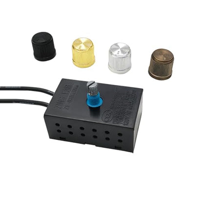 Table Lamp LED Dimmer Switch Kit Zing Ear ZE-03A 300W Max Inline Rheostat Variable Lamp Dimmer Switch with 4 Knobs - style: ZE-03A