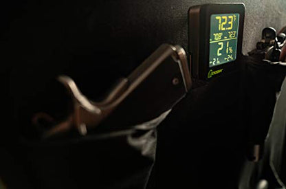 LOCKDOWN Digital Hygrometer with Convenient Design, Backlit Screen and Min/Max Reading for Temp and Humidity Monitoring in Safes, Rooms, Cases and Cabinets - style: Wireless