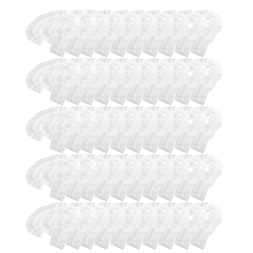 50-Pack Disposable Litter Trays Cage Liners with Stretched Edge, Fits 60 x 40 cm/23.6” x 15.7“ Cage Tray, Leak-Proof Odorless Plastic PE Bags for Bird, Guinea Pig, Bunny, Rabbit, Hamster, Hedgehog