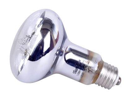 Sundew Mercury Vapor UVB Reptile Lamp 80W, 120V E26 – Clear Glass High-Intensity UVB (Clear) - color: Clear