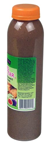 Nature Zone Gecko Food - Fig & Insect Nectar Puree, 12 oz, for Crested Geckos, Gargoyle Geckos, Day Geckos & Other Fruit Eating Geckos