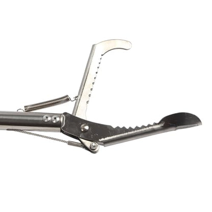 Foldable Stainless Steel Snake Tong, Self Locking Reptile Handling Tool with Long for Capturing Snakes and Reptiles Safely