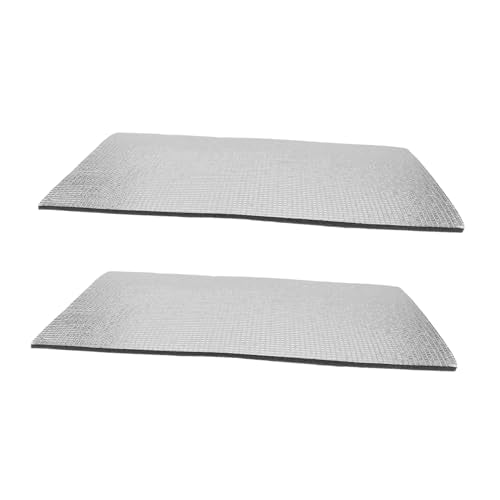 OUNONA 2pcs Reflective Heating Pad for Reptiles, Waterproof Warming Mat with 38w Power for Snake, Lizard, Gecko Terrariums, Pet Winter Heat Pad for Small Reptile Tanks