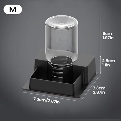 Reptile Water Feeder - Automatic Leak-Proof Dispenser, Constant Level Hydration Station | Waterer for Gecko Snake Lizard Bearded Dragon Home Indoor Tank Habitat - color: mm
