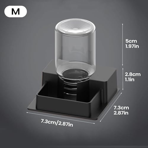 Genérico Turtle Drinker - Automatic Anti-Leak | Automatic Water Dispenser for Turtle - Indoor Garden Patio Backyard Tank Aquarium Gecko Snake Bearded Dragon - color: millimeters