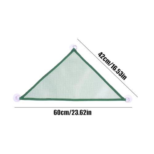 Bearded Dragon Hammocks - Breathable Mesh Snake Bed,Reptile Hammock Bearded Dragon - for Cage Enclosure Terrarium Habitat Lizard Enrichment Chameleon Frog Tortoise - color: Green