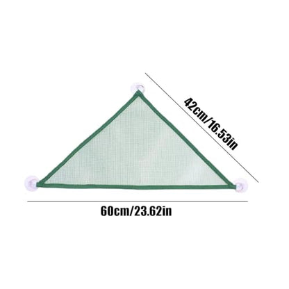 Bearded Dragon Hammocks - Breathable Mesh Snake Bed,Reptile Hammock Bearded Dragon - for Cage Enclosure Terrarium Habitat Lizard Enrichment Chameleon Frog Tortoise - color: Green
