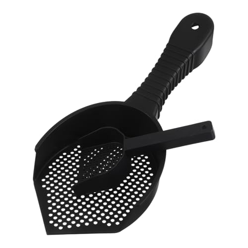 Toddmomy 2pcs Cat Litter Scoop Set Ergonomic Handle for Sifting Design for Cat Litter Box Reptile Terrarium Durable Plastic Efficient Waste Removal