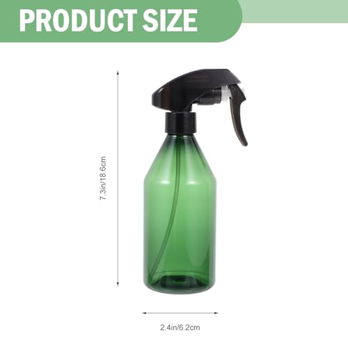2pcs 300ml Plant Watering Spray Bottles with Fine Mist for Hairdressing and Indoor Gardening Household Refillable Sprayers for Flowers and Balcony Plants