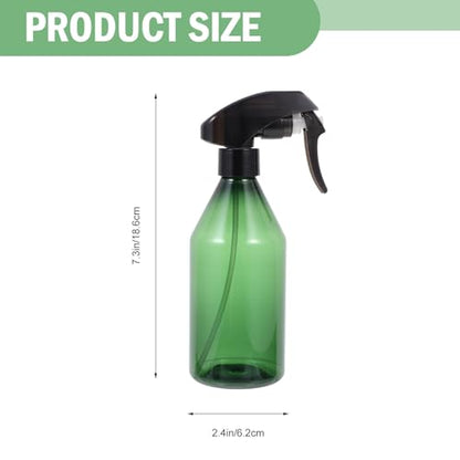 2pcs 300ml Plant Watering Spray Bottles with Fine Mist for Hairdressing and Indoor Gardening Household Refillable Sprayers for Flowers and Balcony Plants