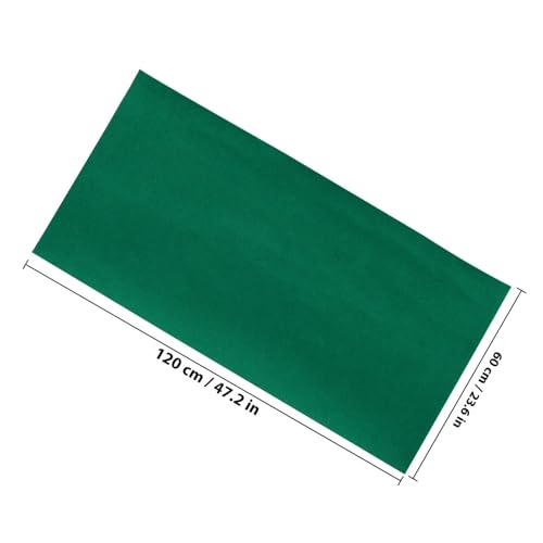 Toyvian Reptile Carpet Liner Mat Waterproof Absorbent Tortoise Box Pad 120x60cm Green Reptile Terrarium Bedding Suitable for Lizards and Turtles