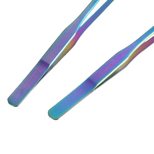 Reptiles Feeding Tongs Clamp Long Nonslip Coated Stainless Steel for Safe Pet Food Handling Pet Feeding - color: Feeding Tweezers