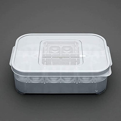 Reptile Egg Incubator Professional Hatcher Hatching Box Case Tray Plastic Breeding Incubator for Hatching Snake,Lizards, Reptiles,Gecko(12 Slots Without Thermometer)